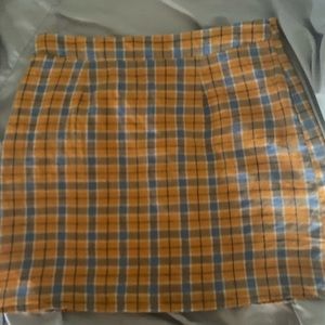 Frover 21 checkered skirt